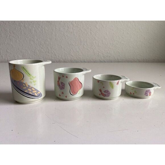 Disney Epcot International Food Wine Festival Tiana Measuring Cup Set Of 4 NEW - Picture 6 of 11